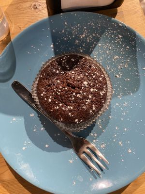 Vegan chocolate cake  at Avamposto in Bari