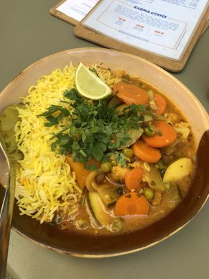 Karfiol Curry   at Karma Food - Neustiftgasse in Vienna