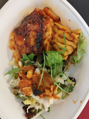 Sweet potato lasagne at Karma Food - Neustiftgasse in Vienna