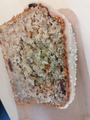 Banana bread at Karma Food - Neustiftgasse in Vienna