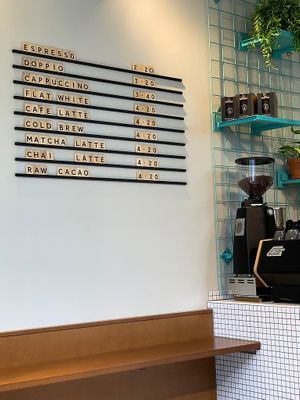 Choose from our hot drink menu  at Karma Food - Schottenring in Vienna