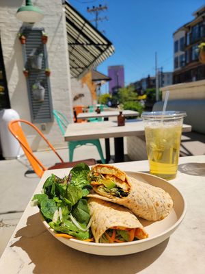 Thai Dye Wrap at Flower Child in Charlotte