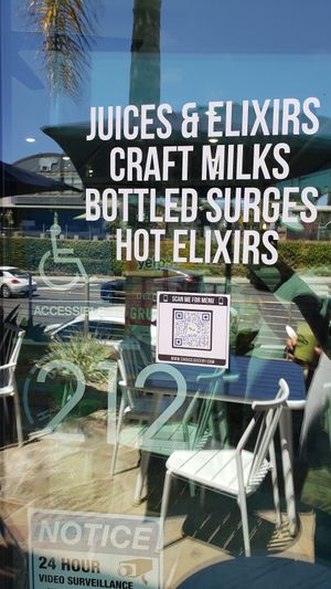 Menu at Choice Juicery in Encinitas