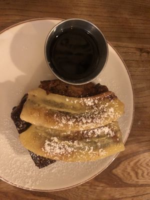 You must try their banana bread!   at Greasy Spoon - Tjärhovsgatan in Stockholm