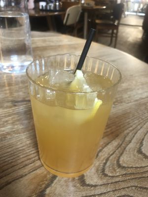 Ice tea   at Greasy Spoon - Tjärhovsgatan in Stockholm