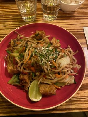 vegan lana noodles  at LANA in Limerick