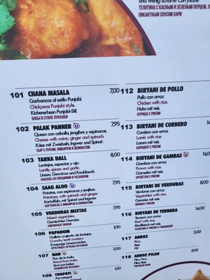  at Honey Curry House and Pizza in Mallorca