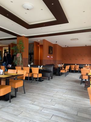 Inside (upgraded in 2023) at Krishna Vilas in Utrecht