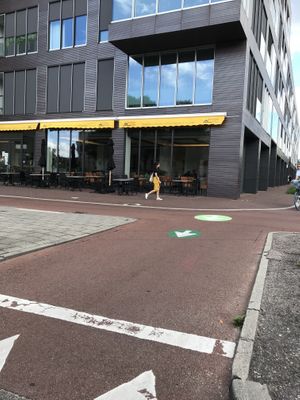 Main entrance at Krishna Vilas in Utrecht