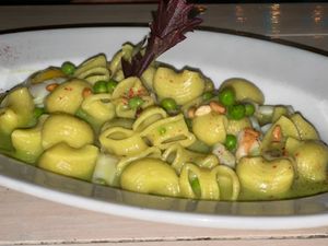 Daily vegan special at Piazza 1909 in La Jolla