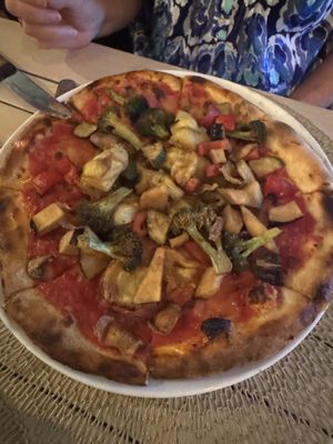 Pizza  at Piazza 1909 in La Jolla