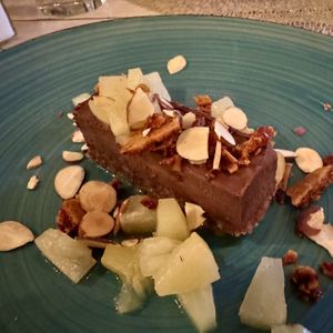 Chocolate dessert   at Piazza 1909 in La Jolla