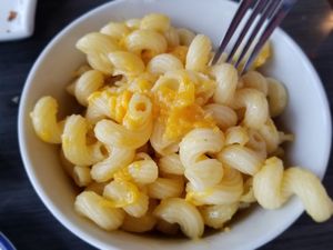 pasta (cavatappi?) with Daiya cheese $6 at The Electric Cheetah in Grand Rapids
