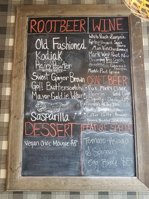 Big Menu at The Electric Cheetah in Grand Rapids