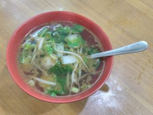 丸子湯 at Méi Nán Zhōng Tài SùShí 湄南中泰素食 in New Taipei City