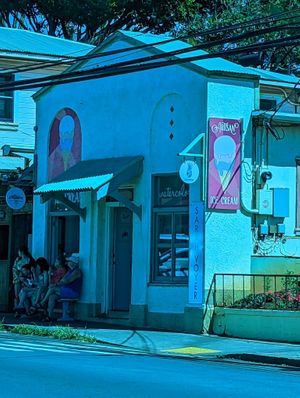  at Artisan Ice Cream by Cafe de Amis in Paia