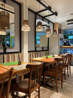 Restaurant area  at Bardana Cozinha Natural in Rio De Janeiro