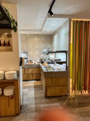 Buffet area  at Bardana Cozinha Natural in Rio De Janeiro