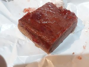 Strawberry and raspberry cake at Cocoa Phangan Cakes in Koh Phangan