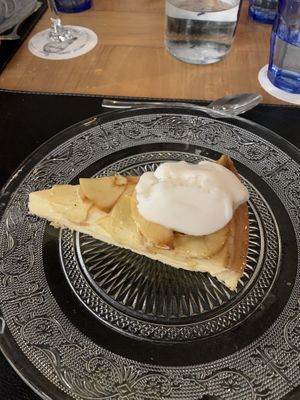 Tarta de manzana  at El Pecado in Salamanca