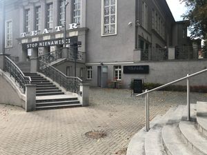 Entrance at Bo No Bo Vegan in Olsztyn