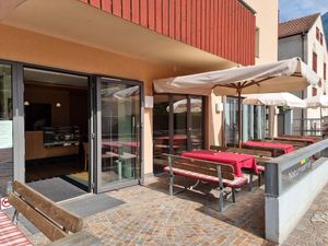 Front terrace at Naturnserhof in Naturno