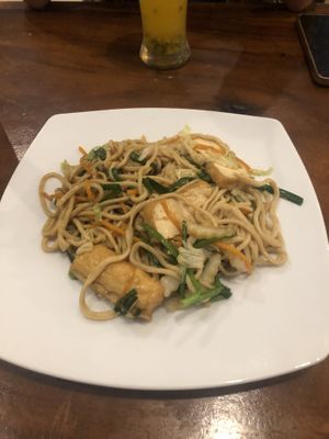   at David's Restaurant in Phnom Penh