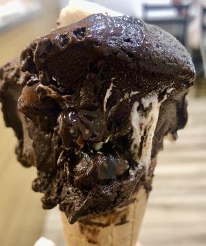 Chocolate, run and cherry  at Lemongrass in Rome