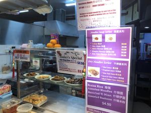 Staff are happy to tell you what items are vegan or can be made vegan at TYY Veggie in Northeast Singapore