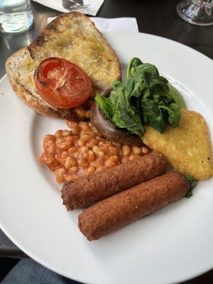   at Mrs Bridges Tea Rooms in Leicester