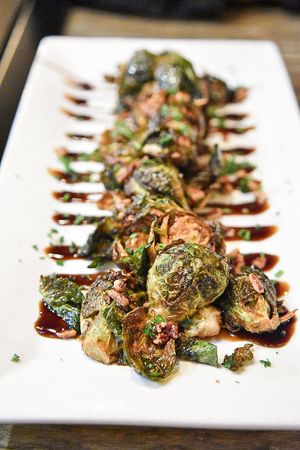 Roasted Brussels Sprouts at The Corner Drafthouse in San Diego