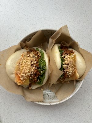 Bao with vegan meat  at Miso Place in Krakow