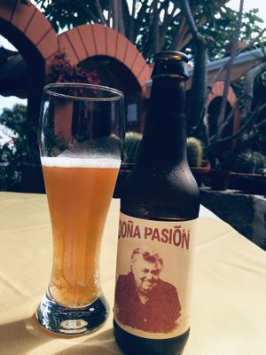 Local beer  at La Higuera de Abuela in El Hierro