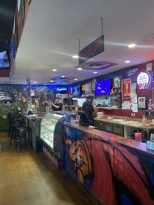 Bar  at Moon Dog Pie House in Fruit Cove