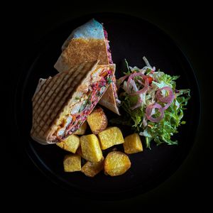 Wraps at Lovage at the Gate Lodge Cafe in Boyle