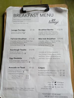  at Lovage at the Gate Lodge Cafe in Boyle