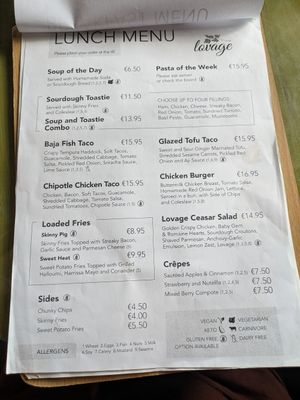  at Lovage at the Gate Lodge Cafe in Boyle