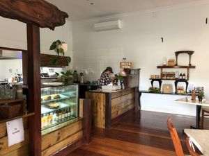 The store’s cosy little entrance. at Source Kitchen in Pemberton