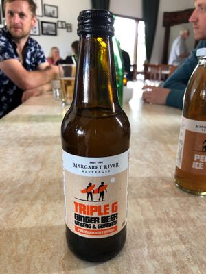 An amazing local drink!  at Source Kitchen in Pemberton