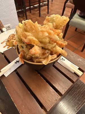 Tempura de verduras   at Arte de Tapas in Antequera