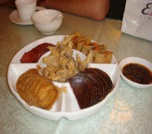 Wuxiang Niu rou at Changchun Guan Vegetarian in Wuhan