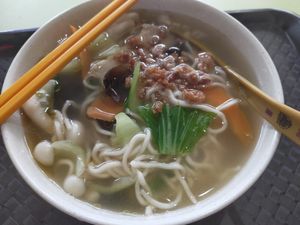 Vegetable Soup Ramen at Yu Long Vegetarian - 玉龙素食 in Central Singapore