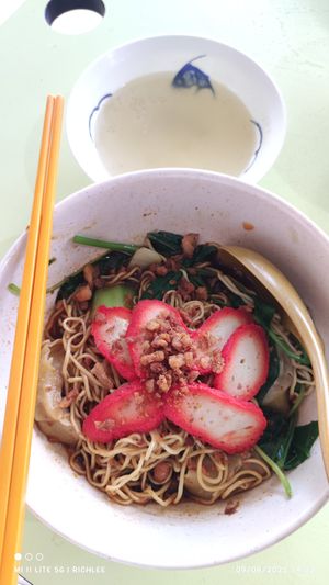Wanton Noodle at Yu Long Vegetarian - 玉龙素食 in Central Singapore