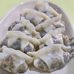 Steamed Spinach Dumplings at Yu Long Vegetarian - 玉龙素食 in Central Singapore