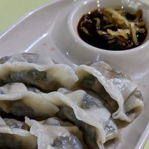 Steamed Spinach Dumplings at Yu Long Vegetarian - 玉龙素食 in Central Singapore