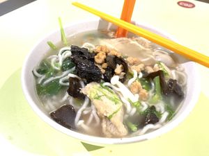 Vegetable Soup Ramen at Yu Long Vegetarian - 玉龙素食 in Central Singapore