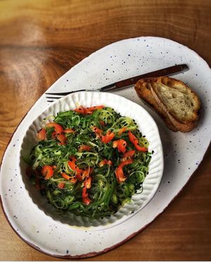 Japanese “Yumi” salad  at Indigo Shanti-Cafe in Uzhhorod