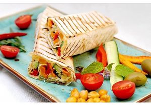 Wrap at Indigo Shanti-Cafe in Uzhhorod