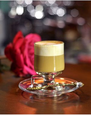 Cortado  at Indigo Shanti-Cafe in Uzhhorod