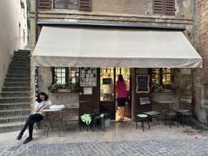   at Officina del Gelato in Urbino